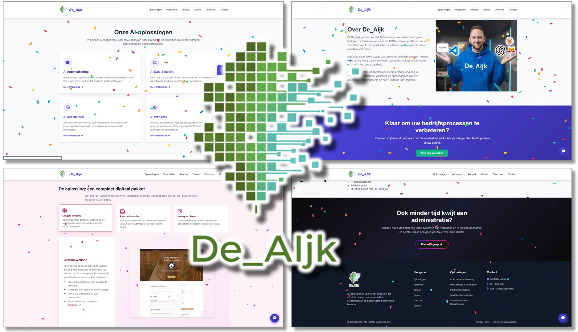 Case study De_AIjk website